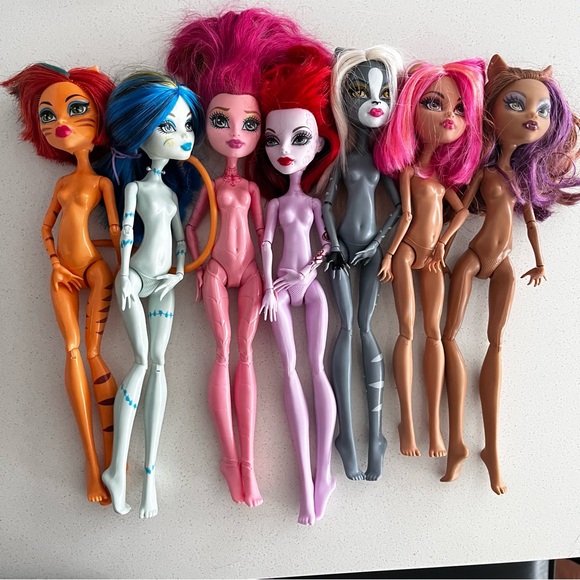 Other - monster high doll lot for customization